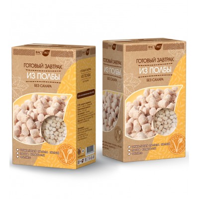 Готовый завтрак из полбы без сахара, 150г.